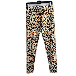 Kapow Meggings Men’s Medium Leopard Animal Print Leggings